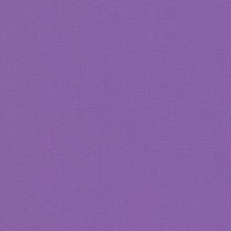 Tissu patchwork uni de Kona violet - Belle de jour (Morning glory)