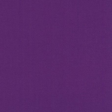 Tissu patchwork uni de Kona violet - Mûre (Mulberry)