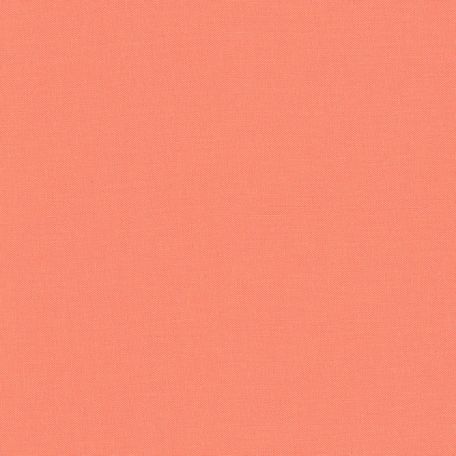 Tissu patchwork uni de Kona orange rose - Creamsicle (Creamsicle)