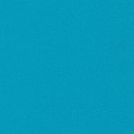 Tissu patchwork uni de Kona bleu - Turquoise (Turquoise)