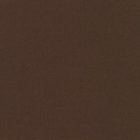 Tissu patchwork uni de Kona marron - Chocolat (Chocolate)