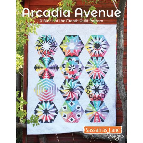Patron de patchwork Arcadia Avenue de Sassafras Lane Designs (en anglais)