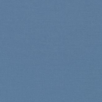 Tissu patchwork uni de Kona bleu gris - Soir (Evening)