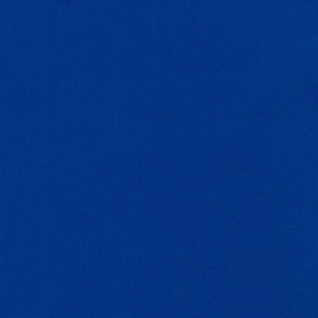 Tissu patchwork uni de Kona bleu - Riviera