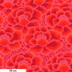 Tissu patchwork Kaffe Fassett Tonal Floral rouge GP197
