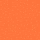 Tissu patchwork orange avec petite étoile écrue - Curio