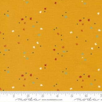 Tissu patchwork jaune d'or à petites astérisques - Frisky de Zen Chic
