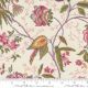 Tissu patchwork écru grandes fleurs - Florence's Fancy de Betsy Chutchian