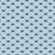 Tissu patchwork bleu clair avec nénuphars