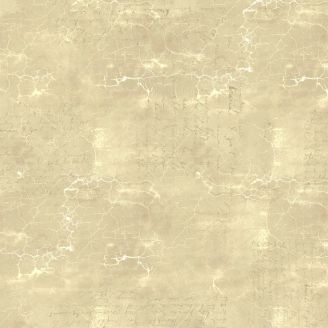 Tissu patchwork craquelé et écritures crème - Cracked Shadow de Tim Holtz