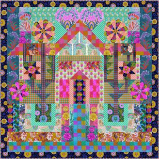 Our Fair Home - Kit de patchwork d'Anna Maria Horner