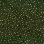 Tissu Batik vert mousse à pois