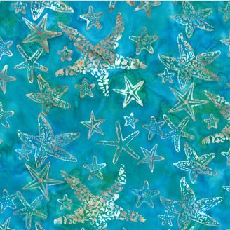 Tiisu Batik Turquoise étoile de mer