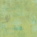 Tissu patchwork faux-uni patiné vert poire - Grunge de Moda