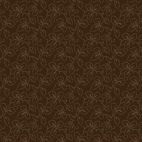 Tissu patchwork marron chocolat à feuilles Lexington