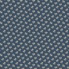 Tissu patchwork bleu à paquerettes Hudson