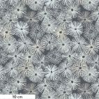 Tissu patchwork gris oursins- Sea Sisters de Shell Rummel