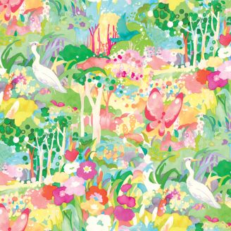 Tissu patchwork Multicolore paysage - Whimsy Wonderland