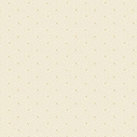 Tissu patchwork écru mini feuilles beiges au vent - Tradewinds de Renée Nanneman