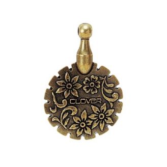 Coupe-fil pendentif Clover - or ancien