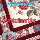 Antoinette - Kit de patchwork en Quilt Along