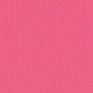 Tissu patchwork uni de Kona rose - Azalée (Azalea)
