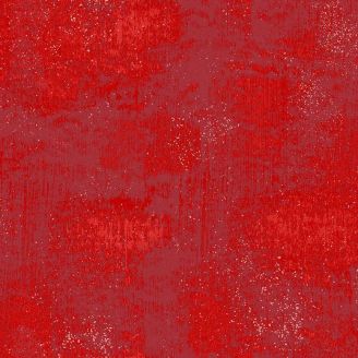 Tissu patchwork faux uni rouge lave - Glaze de Libs Elliott