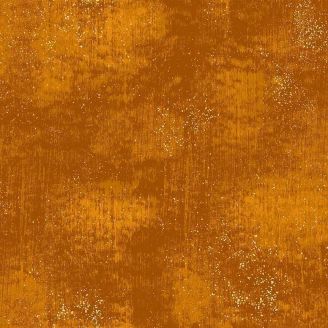 Tissu patchwork faux uni ocre - Glaze de Libs Elliott