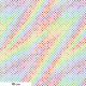 Tissu patchwork ondes "Northern lights" multicolores - Roar de Tula Pink