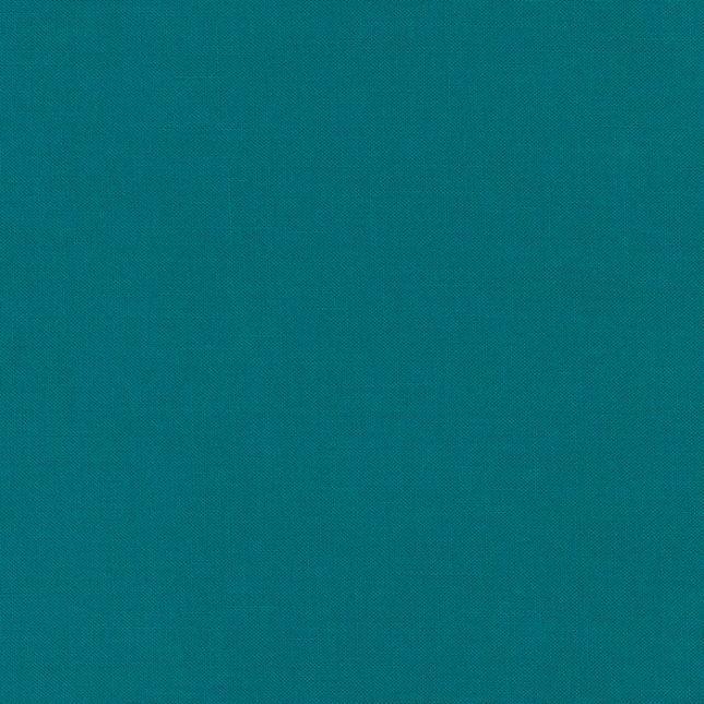 Tissu patchwork uni de Kona - bleu Glacier