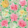 Tissu Philip Jacobs Rose Bloom Gris PJ077