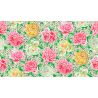 Tissu Philip Jacobs Rose Bloom Gris PJ077