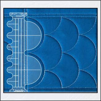 Set de 6 motifs différents - Règles à quilter Westalee Set de 6 motifs différents - Règles à quilter Westalee
