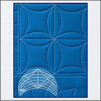 Set de 6 motifs différents - Règles à quilter Westalee Set de 6 motifs différents - Règles à quilter Westalee
