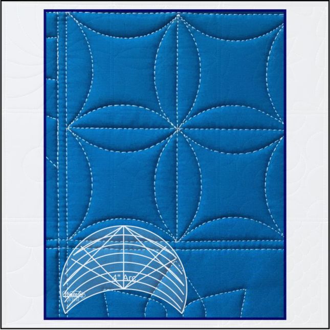 Set de 6 motifs différents - Règles à quilter Westalee Set de 6 motifs différents - Règles à quilter Westalee