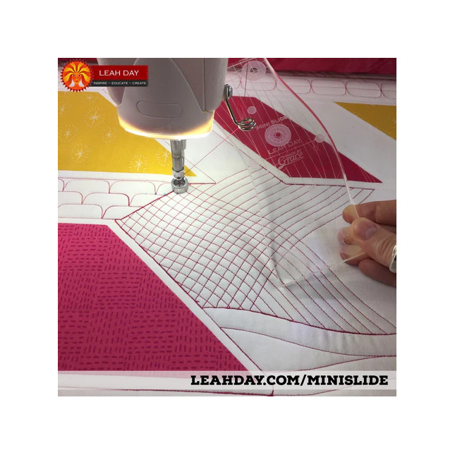 Mini Slide - Règle à quilter Vague pour Longarm Leah Day Mini Slide - Règle à quilter Vague pour Longarm Leah Day