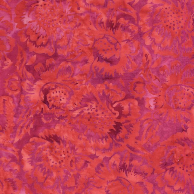 Tissu Batik grande fleur violet jelly Tissu Batik grande fleur violet jelly