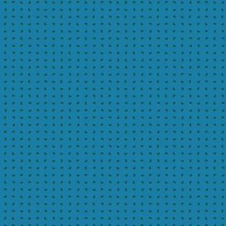 Tissu patchwork turquoise petit motif beans
