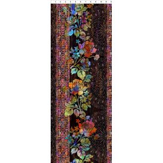 Tissu patchwork bordures fleuries multico Halcyon II Tissu patchwork bordures fleuries multico Halcyon II