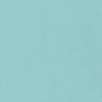 Tissu patchwork uni de Kona - turquoise pâle (Dusty Blue)
