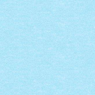 Tissu patchwork faux-uni Bleu Ciel Cotton Shot