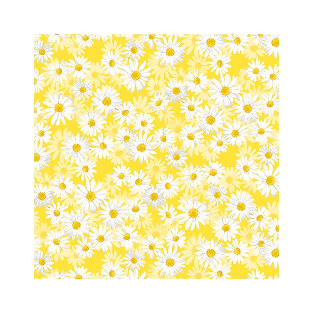 Tissu patchwork grande largeur jaune fleurs marguerites Daisy Dance Tissu patchwork grande largeur jaune fleurs marguerites Daisy Dance