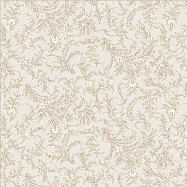 Tissu patchwork grande largeur fleurs cachemire beige Lin Tissu patchwork grande largeur fleurs cachemire beige Lin