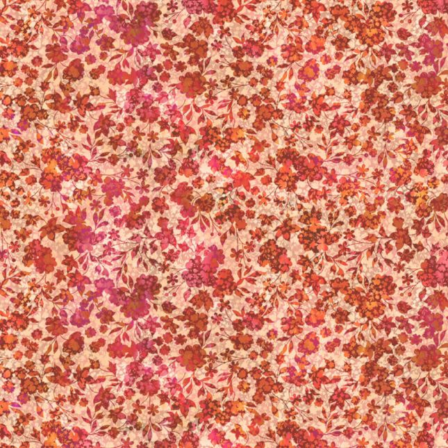 Tissu patchwork rose ombres de fleurs ALLURE Tissu patchwork rose ombres de fleurs ALLURE
