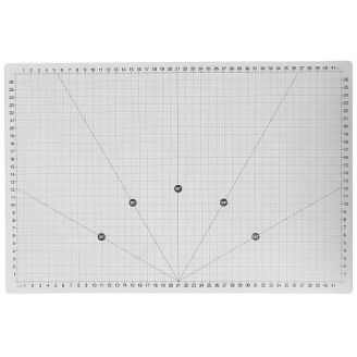 Tapis de découpe Transparent quadrillé 42 x 27 cm (A3)