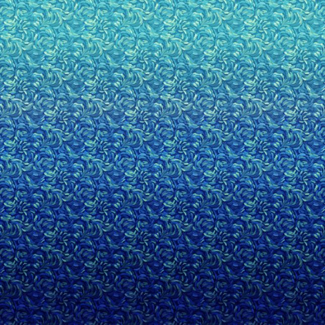 Tissu patchwork dégradé Van Gogh bleu - Starry night Tissu patchwork dégradé Van Gogh bleu - Starry night