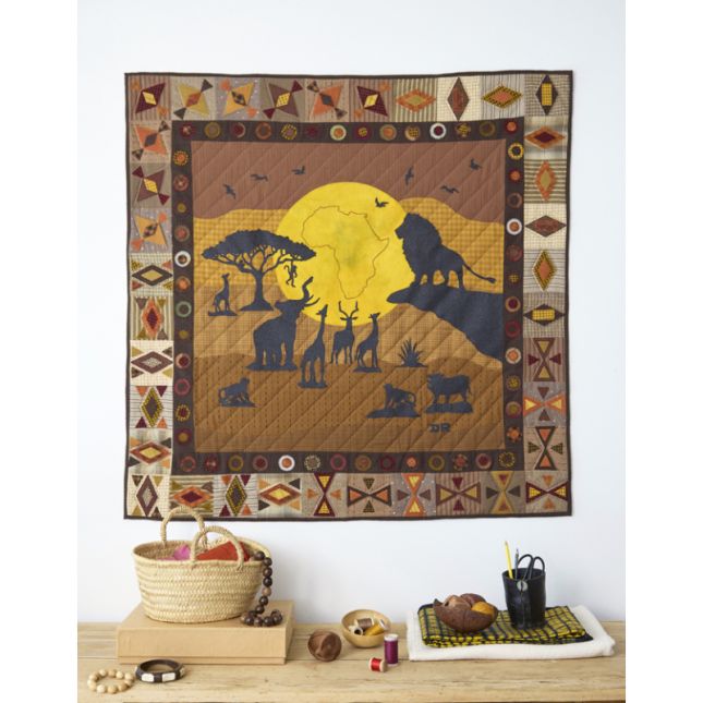 Livre l'Afrique en Patchwork Livre l'Afrique en Patchwork