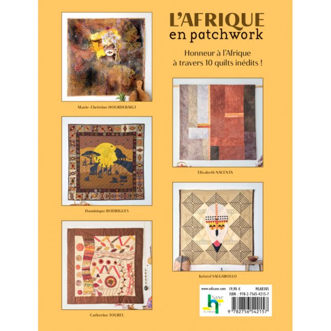 Livre l'Afrique en Patchwork Livre l'Afrique en Patchwork