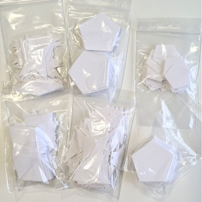Set de gabarits papier pour La Passacaglia - Paper Pieces Set de gabarits papier pour La Passacaglia - Paper Pieces