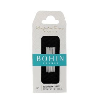Aiguilles courtes Patchwork n°12 de Bohin